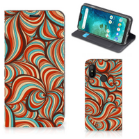 Xiaomi Mi A2 Lite Bookcase Retro - thumbnail