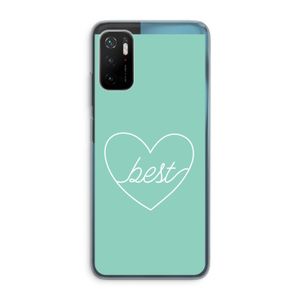 Best heart pastel: Xiaomi Poco M3 Pro 5G Transparant Hoesje