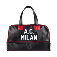 AC Milan Retro Sporttas 1960's - Zwart