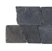 Stabigo Horizontal 70 Grey mozaiek 15x30 cm grijs mat - thumbnail