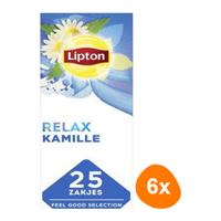Lipton - Feel Good Selection Kamille Thee - 6x 25 zakjes