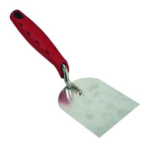 Melkmeisje Stukadoorsbandtroffel RVS 60mm 2K-softg - MM749060