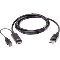 ATEN KVM Kabel 1.8 m Zwart