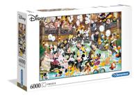 Clementoni Disney Gala Legpuzzel 6000 stuk(s) Stripfiguren - thumbnail