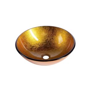 Waskom Sapho Beauty Rond 42 cm cm Goud Oranje Sapho