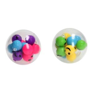 Toi-Toys Fun knijpbal gevuld met lachtgezicht balletjes