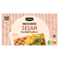 Jumbo Knackebrod Sesam 5 x 5 Stuks