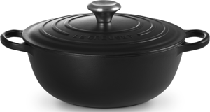 Le Creuset Braadpan Signature Marmite Mat Zwart ø 26 cm / 4,1 liter