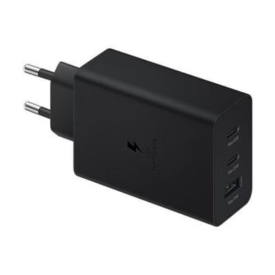 Samsung Super Fast Charging oplader met 3 USB poorten 65W zwart