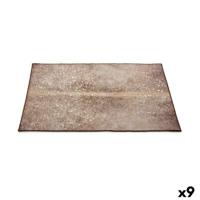 Tapijt Gift Decor Wit Bruin 150 x 100 cm (9 Stuks)