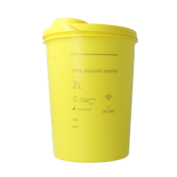 Naalden container large geel 2 Liter