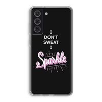 Sparkle quote: Samsung Galaxy S21 FE Transparant Hoesje