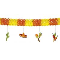 Boland Mexico fiesta party thema slingerz - 4 meter - Mexicaanse feestartikelen