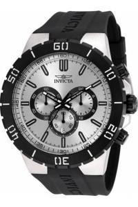 Horlogeband Invicta 19196.01 Rubber Zwart