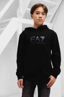 Emporio Armani EA7 6DBM58 Hoodie Kids Zwart - Maat 164 - Kleur: Zwart | Soccerfanshop