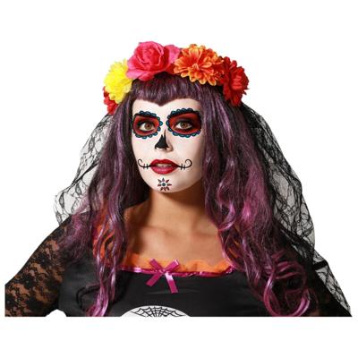 Halloween Decoraties Haarband Blommor