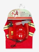 Set van de brandweerman + benodigdheden SOUZA rood