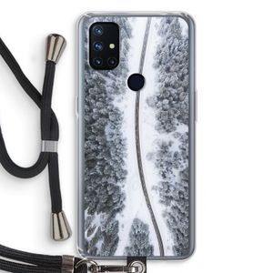 Snøfall: OnePlus Nord N10 5G Transparant Hoesje met koord