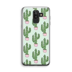 Cactus Lover: Samsung Galaxy J8 (2018) Transparant Hoesje