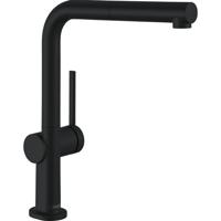 Hansgrohe Talis 1-gr keukenmkr 270 met uittrekbare uitloop mat zwart 72808670 - thumbnail