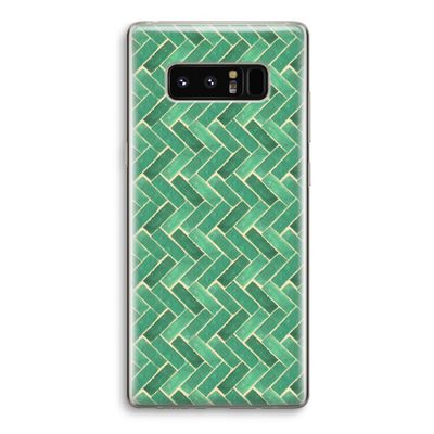 Moroccan tiles 2: Samsung Galaxy Note 8 Transparant Hoesje