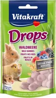 Vitakraft drops bosvruchten knaagdierensnack 75g
