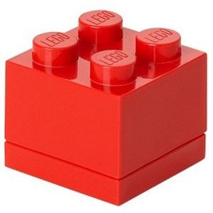 Mini opbergbox Brick 4 rood (4011)