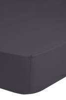 Good Morning Hoeslaken, Antraciet - (90x220 cm) - Katoen Jersey