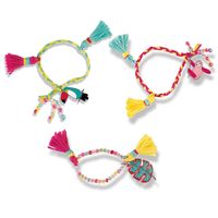 SES Creative sieraden knutselset Fashion armbanden meisjes 6-delig - thumbnail