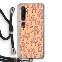 Kameel: Xiaomi Mi Note 10 Pro Transparant Hoesje met koord