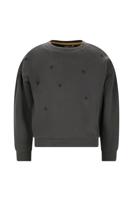Like Flo winter sweater meisjes - grijs - Danee - print