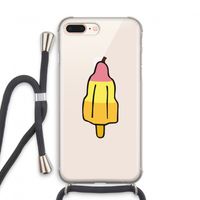 Raketijsje: iPhone 7 PLUS Transparant Hoesje met koord