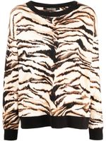 Roberto Cavalli t-shirt à imprimé animalier - Tons neutres - thumbnail