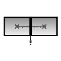 ACT AC8302 flat panel bureau steun 81,3 cm (32") Klem/doorvoer Zwart - thumbnail