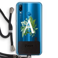 Green Brush: Huawei P20 Lite Transparant Hoesje met koord