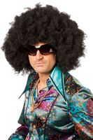 Afro zwart Afro zwart