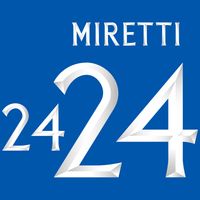 Miretti 24 (Officiële Italië Bedrukking 2023-2024)