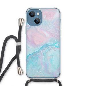 Fantasie pastel: iPhone 13 Transparant Hoesje met koord