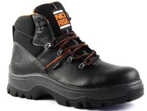 No Risk Hoge Schoen Franklyn 6065.40/42 S3 Zwart - Maat 40 - 00.071.015.40