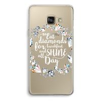 Diamonds: Samsung Galaxy A3 (2016) Transparant Hoesje