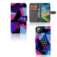 iPhone 14 Plus | Book Case | Funky Triangle