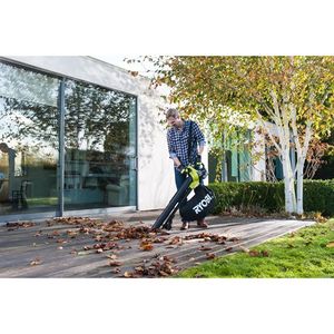 Ryobi OBV18 cordless leaf blowers 200 km/h Zwart, Geel 18 V