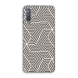Magic pattern: Samsung Galaxy A7 (2018) Transparant Hoesje