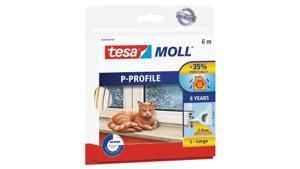 tesa P-PROFIL 05395-00500-00 Afdichtingstape Wit (l x b) 10 m x 9 mm 2 stuk(s)