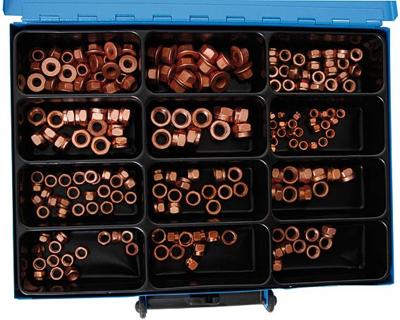 Dresselhaus Sort.copper nut w.collar thermag-schlitzmutt.