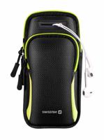 Swissten Hardloop Telefoonhouder t/m 6.7 inch - Zwart