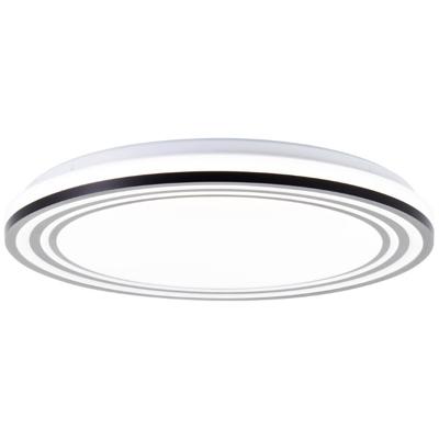 Brilliant Zwart witte plafondlampKobana Ø 49cm - G80568A76