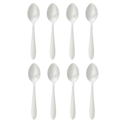 Koffie/thee lepels - 12 stuks - RVS - 14,5 cm