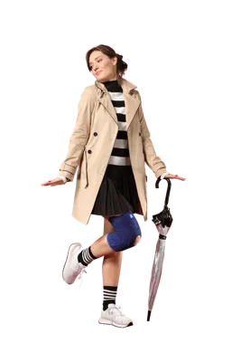 Thuasne Genu-GO Silistab® Patellabrace - Kniebrace - 1 - Open Knieschijf