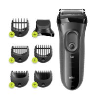 Braun BeardTrimmer Series 3 3000BT Shave&Style Grijs - thumbnail